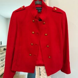 Brooks Brothers Red Blazer with Gold Buttons